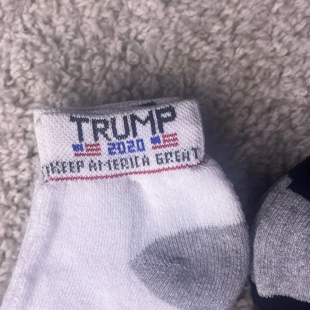 2 (3) packs (total of 6 pair) of Trump 2020 socks nwt